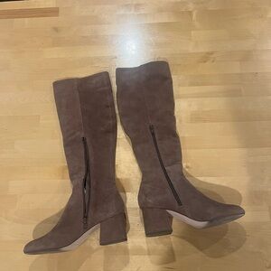 Steve Madden Suede Knee-High Boots Size 8